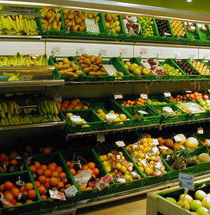 Fruits & Vegetables Racks