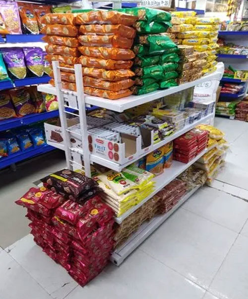 Grocery display racks